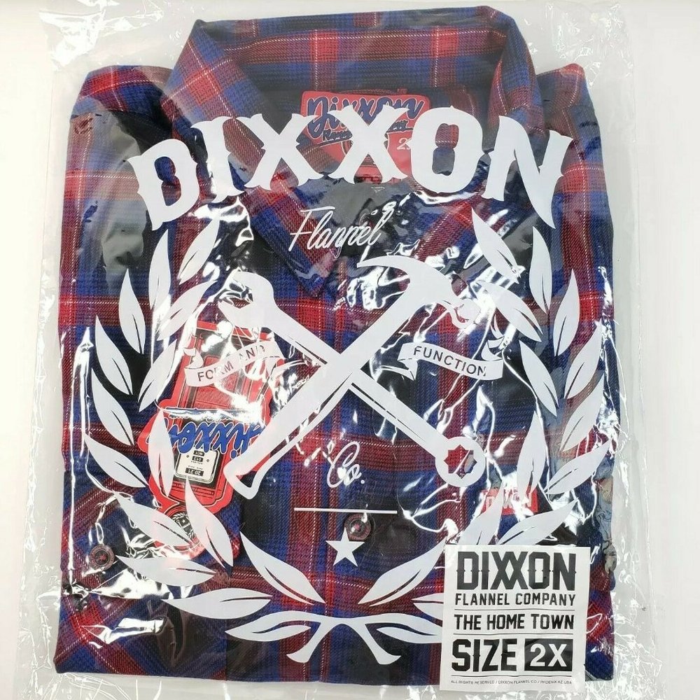 Dixxon Flannel Company Hometown Mens Size 2XL XXL